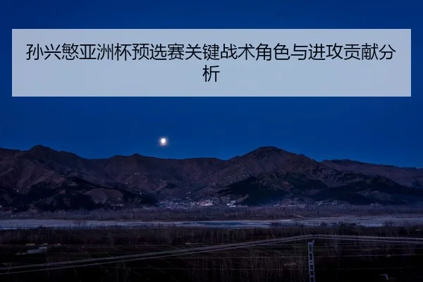 孙兴慜亚洲杯预选赛关键战术角色与进攻贡献分析